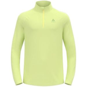 Odlo - Hardloopshirt - Blauw - Keramiek - Lange Mouwen