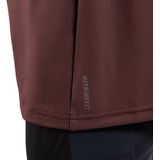 Actieve Laag - Zwart - Gerecycled Polyester - Halve Rits