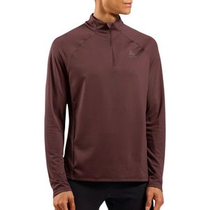 Actieve Laag - Zwart - Gerecycled Polyester - Halve Rits