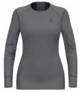 Odlo - L/S Active X-Warm - Ondershirt - Steel Grey Melange - 100% Gerecycled Polyester