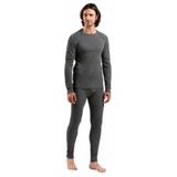 Odlo - L/S Active X-Warm - Thermoshirt - Steel Grey Melange - 100% Gerecycled Polyester