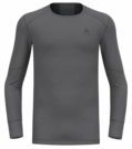 Odlo - L/S Active X-Warm - Thermoshirt - Steel Grey Melange - 100% Gerecycled Polyester