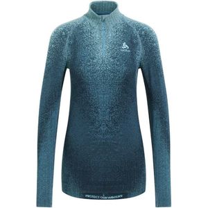 Odlo - Blackcomb Eco Baselayer - Thermoshirt - Zwart - Materiaal: Snelvochtabsorberend