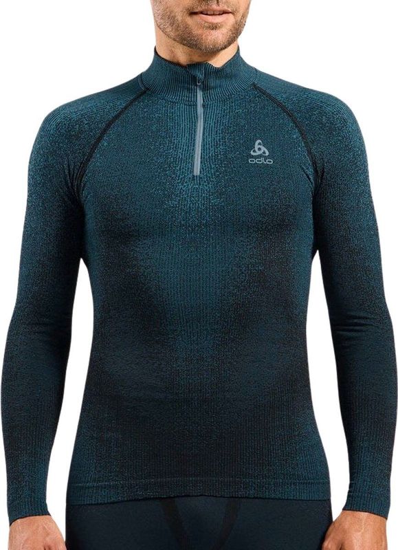 Odlo Blackcomb Eco Half Zip Turtle Neck Base Layer Longsleeve Heren