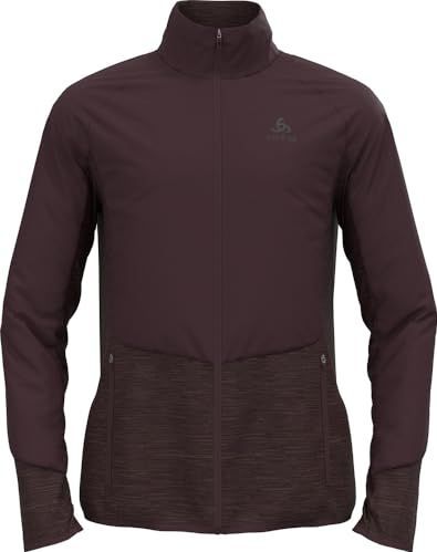 odlo run easy warm long sleeve jas paars