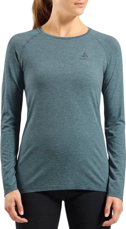 Odlo Essential Seamless Crew Longsleeve Shirt Dames