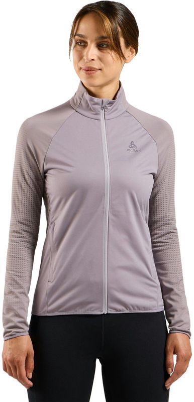Odlo - Zeroweight Warm 2.0 - Hybride Jas - Grijs - Voor Dames