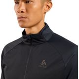 Odlo - Zeroweight Warm 2.0 - Hybride Jas - Zwart - Winddicht, Ademend, Reflecterende Details