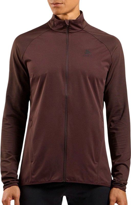 Odlo - Zeroweight Warm 2.0 - Hybride Jas - Paars - Winddicht en Ademend