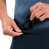 Odlo - Essentiële Hardloopbroek - Zwart - Lang - Heren - Warm - Slim Fit