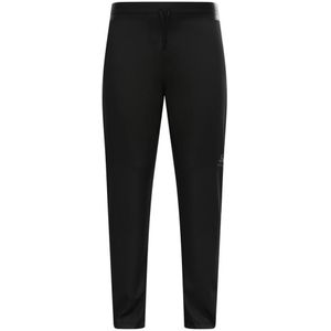 Odlo - Zeroweight Warm - Hardloopbroek - Zwart - Polyester - Winddicht en Waterafstotend