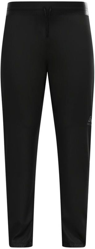 Odlo - Zeroweight Warm - Hardloopbroek - Zwart - Polyester - Winddicht en Waterafstotend