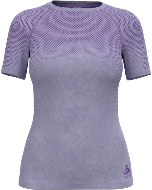 Odlo - Performance Light Rain - Korte Mouwen Basislaag - Regenkleur - 72% Gerecycled Polyester