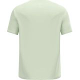 Odlo - Essential Print Crew Neck - T-shirt - Zwart - Gerecycled Polyester