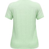 Odlo - Essentials Seamless - Hardloopshirt - Groen - Lichtgewicht, Gerecycled, Naadloze Constructie