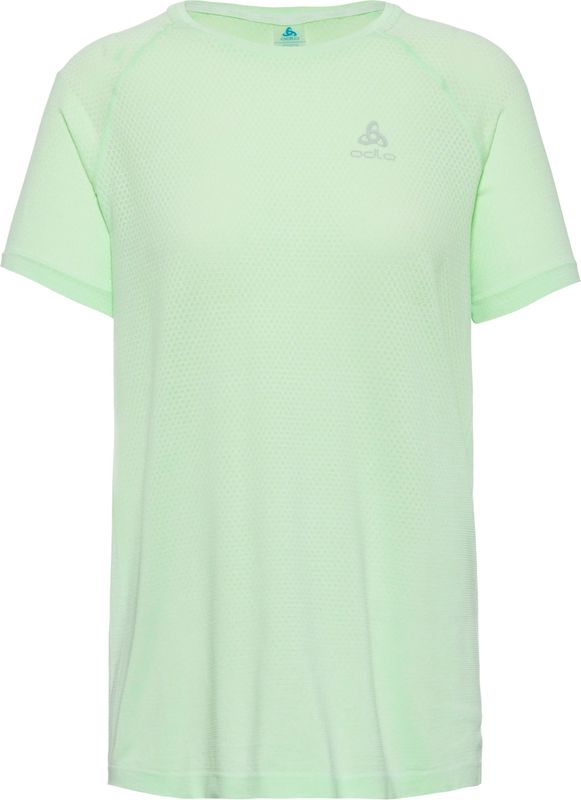 Odlo - Crew Essential Seamless - T-shirt - Zwart - Lichtgewicht, Vochtafvoerend, Antimicrobieel