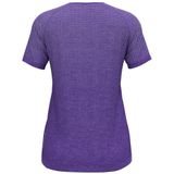 Odlo - Essentials - Hardloopshirt - Paars - Gemaakt van 87% Gerecyclede Vezels