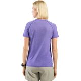 Odlo - Essentials - Hardloopshirt - Paars - Gemaakt van 87% Gerecyclede Vezels