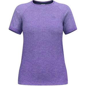 Odlo - Essentials - Hardloopshirt - Paars - Gemaakt van 87% Gerecyclede Vezels