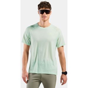 Odlo - X-Alp PW 115 - Merinoshirt - Groen - 63% Wol, 29% Polyester, 8% Polyamide