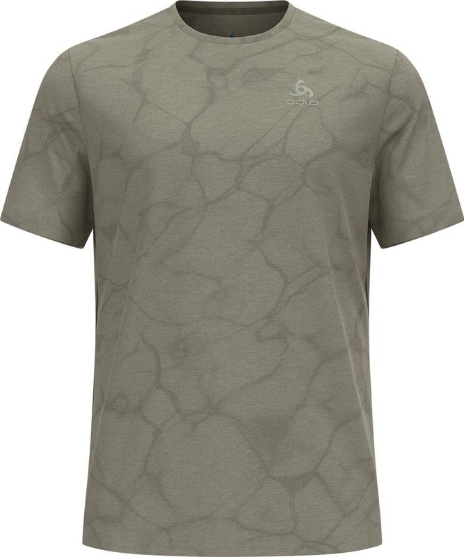 Odlo - Zeroweight Engineered Chill-Tec T-shirt - Zwart - Lichtgewicht - Vochtafvoerende Stof