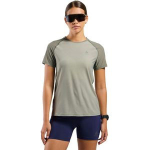 Odlo - X-Alp Trail Crew Neck T-shirt - Zwart - Gerecycled Polyester