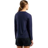 Odlo - Zeroweight Chill-Tec - Hardloopshirt - Donkerblauw - 100% Polyester