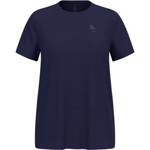 Odlo - Zeroweight Chill-Tec - Hardloopshirt - Zwart - Korte Mouwen, Ademend, Gerecycled Materiaal
