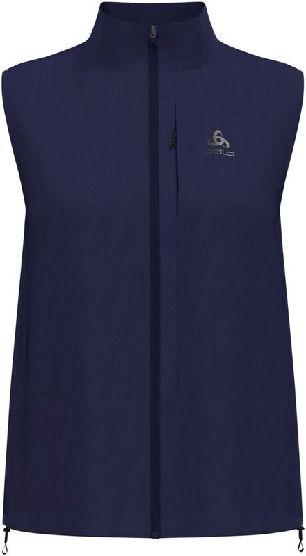 Odlo - Zeroweight - Hardloopjack - Zwart - Waterafstotend - Reflecterende Details