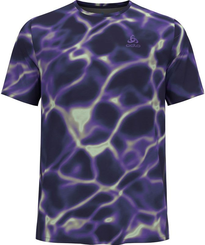 Odlo - Zeroweight Chill-Tec Print Crew Neck - T-shirt - Heren