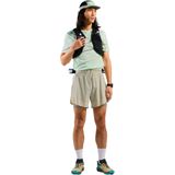 Odlo - X-Alp Trail 6 - Hardloopshort - Grijs/Beige - 2-In-1