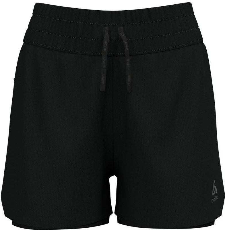 Odlo - Zeroweight - Hardloopshort - Zwart - Gerecycled Polyester