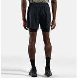 Odlo Sportbroek 2-In-1 Short Zeroweight Zwart