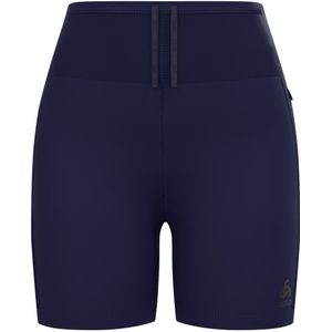 Odlo - X Alp Trail Cargo Short Tight - Donkerblauw - Gedeeltelijk Gerecycled Polyester