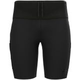 Odlo - X-Alp Trail - Cargo Short Tights - Zwart - Ventilerend Materiaal, Meerdere Zakjes, Gerecycled Polyester