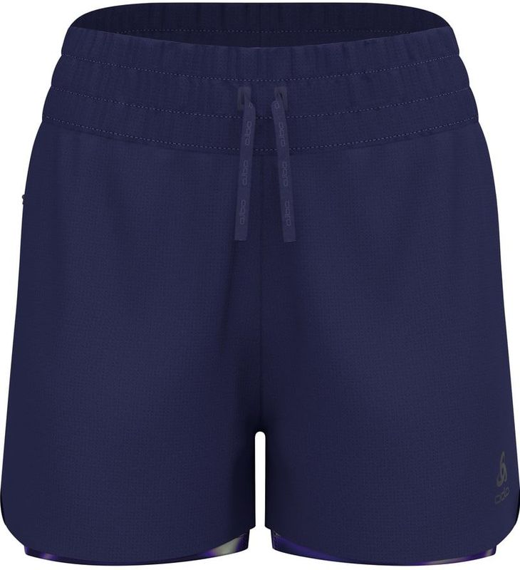 Odlo - Zeroweight Print - Sportbroek - Zwart - Gerecycled Polyester