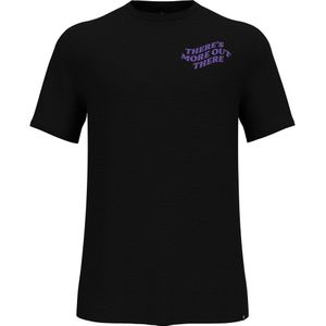 Odlo - There's More Merino 160 TShirt - Zwart - 100% Wol