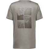 Odlo - X Pow Merino Tencel - T-shirt - Vetiver Melange - Crew Neck S/S