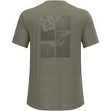 Odlo - X Pow Merino Tencel - T-shirt - Vetiver Melange - Crew Neck S/S