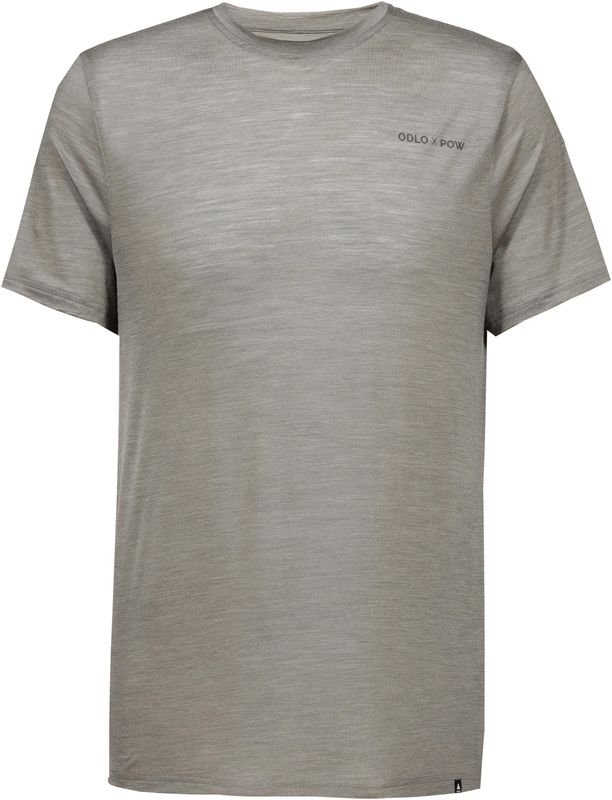 Odlo - X Pow Merino Tencel - T-shirt - Vetiver Melange - Crew Neck S/S