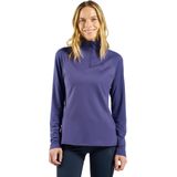 Odlo - Essential Ceramiwarm 1/2 Zip Midlayer - Dames - Sportshirt