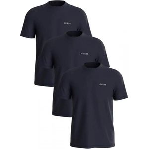 Guess - Les Bleus - T-shirts - Blauw - 3-Pack Katoenen T-Shirts