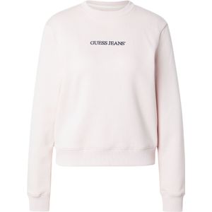 Guess, Dames, Sweatshirts & Hoodies, Roze, Maat: XS Katoen,