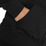 GUESS JEANS - Sweatvest - Zwart - Gevoerde Capuchon, Ritssluiting, Sweatstof