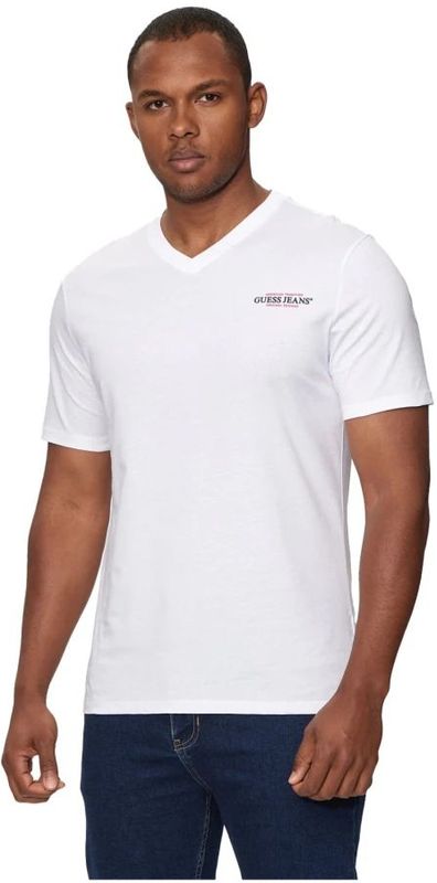 American Tradition - T-Shirt - Katoen - V-Hals - Slim Fit