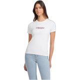 Guess - Dames-T-shirt - Ronde Hals - Getailleerd - Guess American