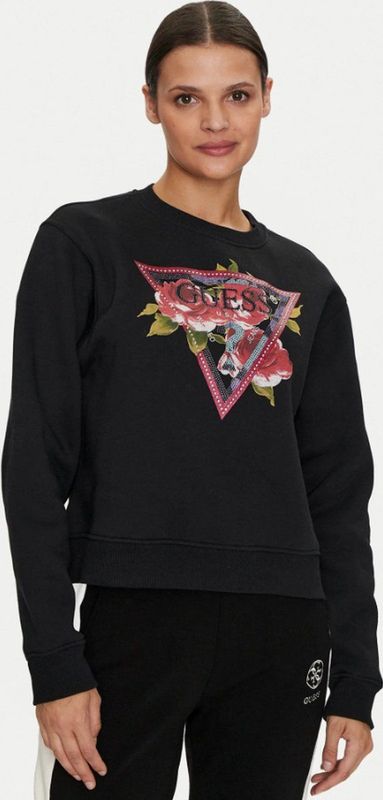 GUESS - CN Roses Triangle SW - Damessweatshirt