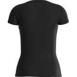 Guess SS RN 4G Logo Tee Dames T-Shirt - Jet Black