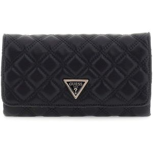 GUESS Schoudertas Avondtas Giully Mini Xbody Flap Organizer Black Zwart