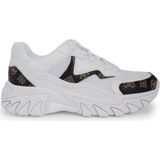 Guess - Abstract Multicolor Sneakers - Wit - Polyester